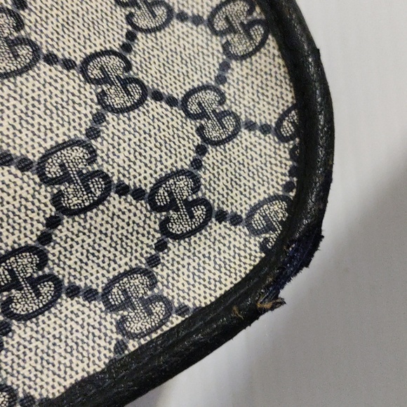 Gucci Blue Messenger Bag/Wallets Authentic Vintage - Picture 11 of 16